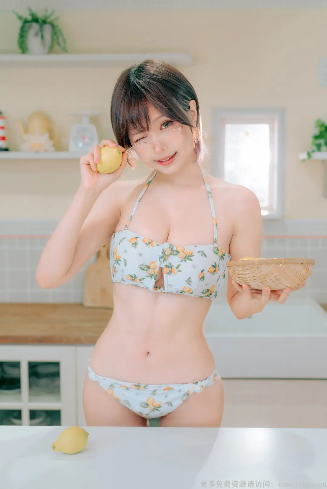 【ElyEE子】NO.118 2023.august C-檸檬泳裝 Lemon Swimsuit [31P-113MB][免费版]